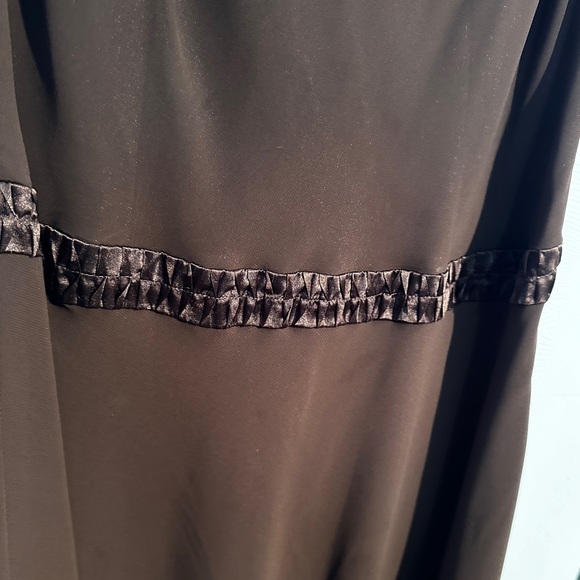 Liz Claiborne Brown Cocktail Dress - Picture 3 of 7